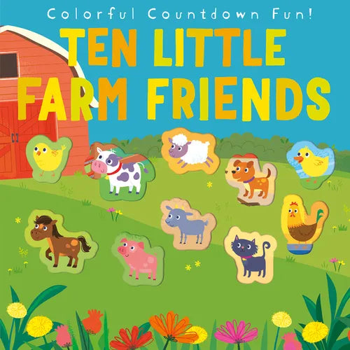 Ten Little Farm Friends - Paperback
