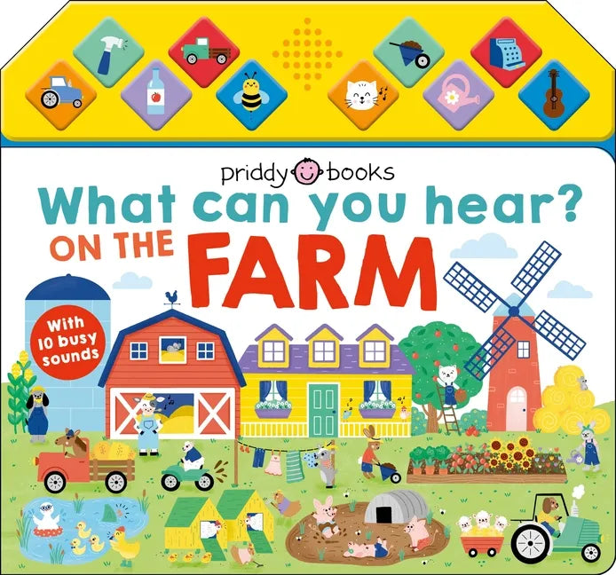What Can You Hear: On the Farm - Board Book