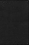 CSB Large Print Personal Size Reference Bible, Black Leathertouch - Imitation Leather