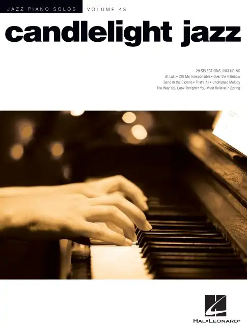 Candlelight Jazz: Jazz Piano Solos Series Volume 43 - Paperback