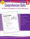 Comprehension Skills: 40 Short Passages for Close Reading: Grade 3 - Paperback