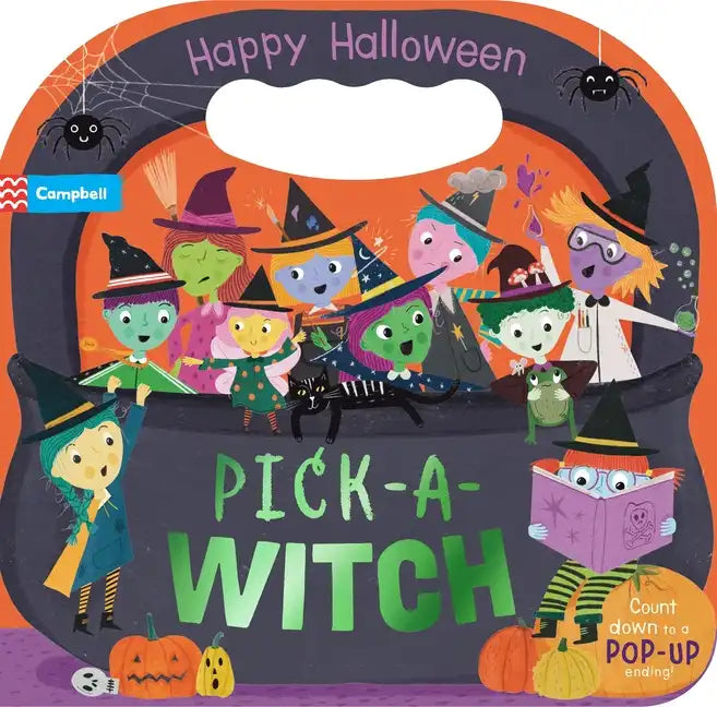 Pick-A-Witch: Happy Halloween! - Board Book