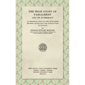 The High Court of Parliament and Its Supremacy (1910): An Historical Essay on the Boundaries Between Legislation and Adjudication in England - Hardcover