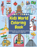 Kids World Coloring Book: Doodling Coloring Book for Ages 5 and Up - Paperback
