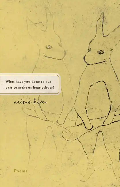 What Have You Done to Our Ears to Make Us Hear Echoes? - Paperback