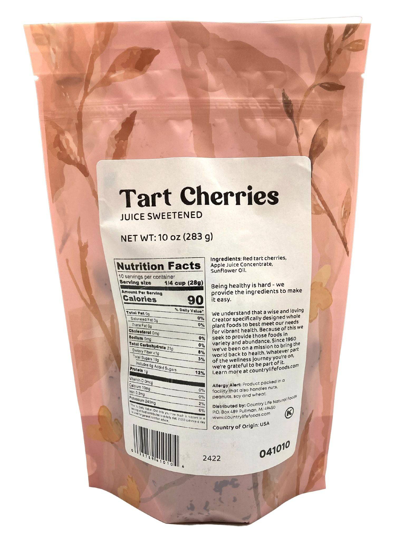 Cherries, Tart, Juice Sweetened