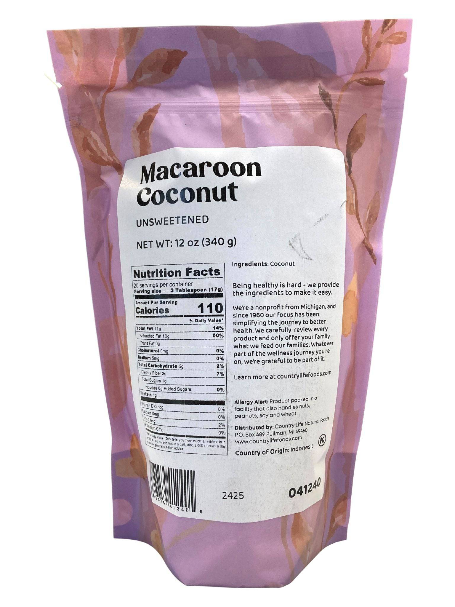 Coconut, Macaroon