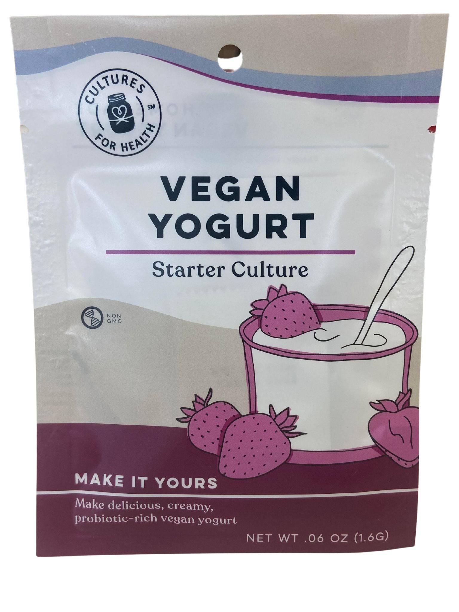 Starter Culture, Yogurt, Vegan