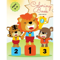 Coloring Book for Boys: Fun Children's Gift or Present for Toddlers & Kids Ages 3-5 - Paperback