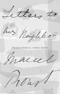 Letters to His Neighbor - Hardcover