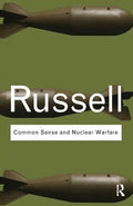 Common Sense and Nuclear Warfare - Paperback
