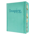 Inspire Bible Nlt, Filament Enabled (Hardcover Leatherlike, Aquamarine) - Imitation Leather