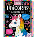Scratch and Draw Unicorns & Horses Too! - Hardcover