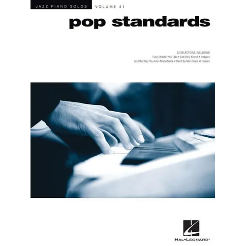 Pop Standards: Jazz Piano Solos Series Volume 41 - Paperback