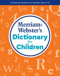 Merriam-Webster's Dictionary for Children - Paperback