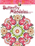 Creative Haven Butterfly Mandalas Coloring Book - Paperback