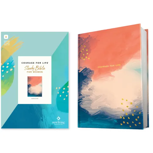 NLT Courage for Life Study Bible for Women, Filament Enabled (Hardcover) - Hardcover