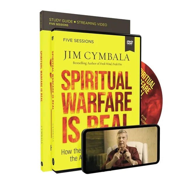 Spiritual Warfare Is Real Study Guide with DVD: How the Power of Jesus Defeats the Attacks of Our Enemy - Paperback