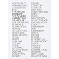 The Standard Book of Noun-Verb Exhibition Grammar - Paperback