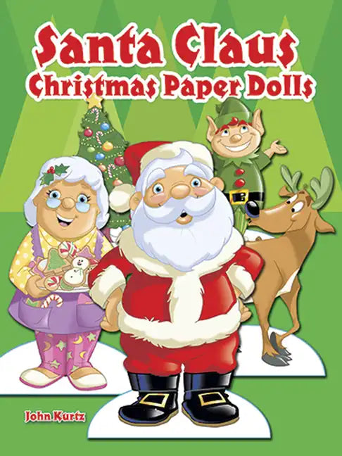 Santa Claus Christmas Paper Dolls - Paperback