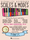Visualize Keyboard Scales & Modes: Instantly Learn and Play, Designed for All Musicians - Paperback