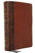 Nkjv, Large Print Verse-By-Verse Reference Bible, MacLaren Series, Leathersoft, Brown, Comfort Print: Holy Bible, New King James Version - Imitation Leather