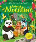 What Can You See? Animal Adventure: With Peek-Through Pages and Fun Facts! - Board Book