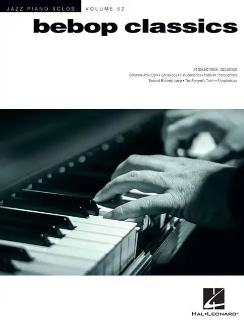 Bebop Classics: Jazz Piano Solos Series Volume 52 - Paperback