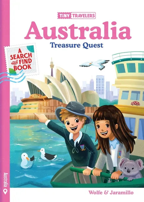 Tiny Travelers Australia Treasure Quest - Hardcover