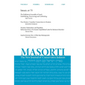 Masorti: The New Journal of Conservative Judaism - Paperback
