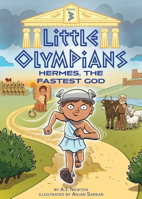 Little Olympians 3: Hermes, the Fastest God - Hardcover