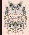 Summer Nights Coloring Book: Originally Published in Sweden as Sommarnatt - Hardcover