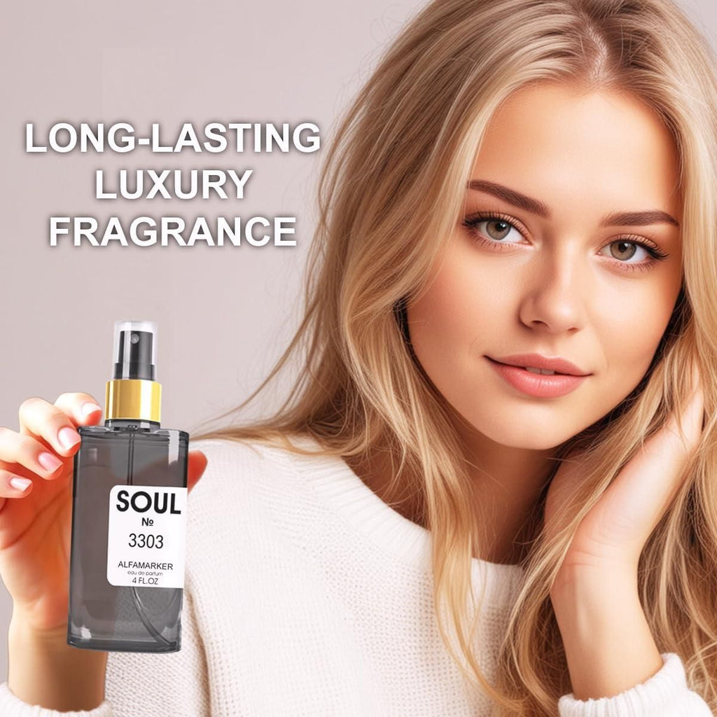 SOUL No. 4002 Impression Mandarino di Amalfi Perfume for Women Women Eau de Parfum Spray 4.0 Fl Oz 120 ml Long Lasting Fragrance