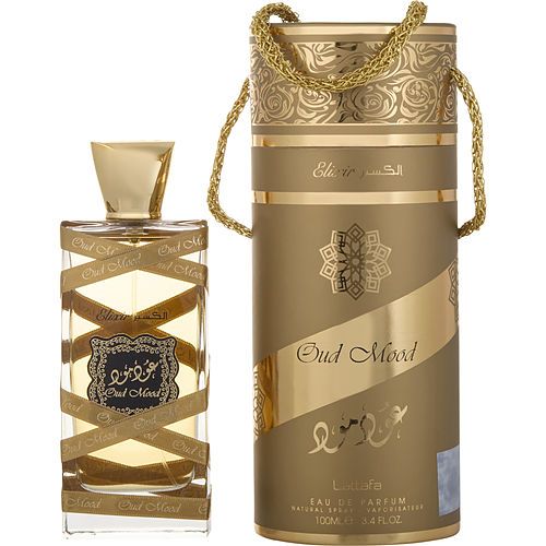 LATTAFA OUD MOOD ELIXIR by Lattafa EAU DE PARFUM SPRAY 3.4 OZ
