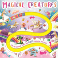 Magical Creatures Maze Board: Maze Book for Kids - Board Book