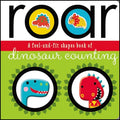 Roar: A Feel-And-Fit Shapes Book of Dinosaur Counting - Board Book