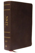 NKJV Study Bible, Premium Calfskin Leather, Brown, Full-Color, Red Letter Edition, Indexed, Comfort Print: The Complete Resource for Studying God's Wo - Leather