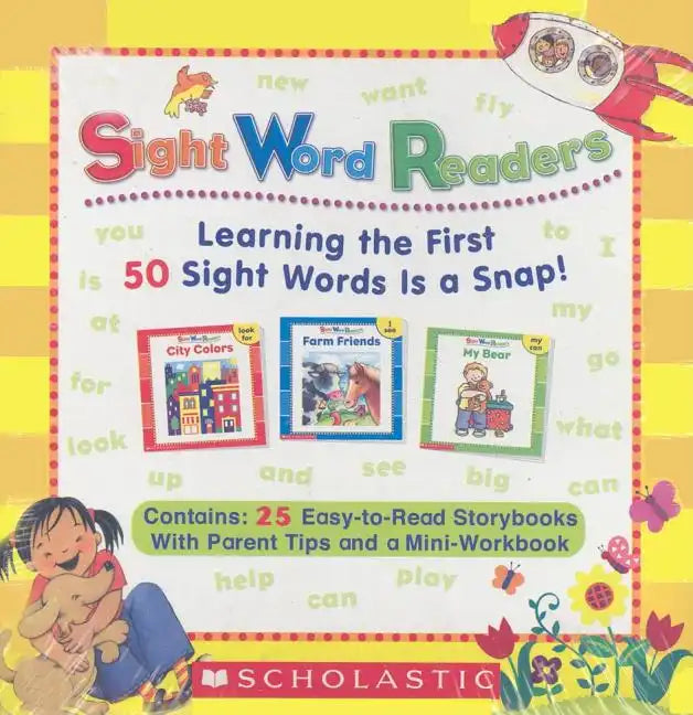 Sight Word Readers: Learning the First 50 Sight Words Is a Snap! [With Mini-Workbook] - Boxed Set