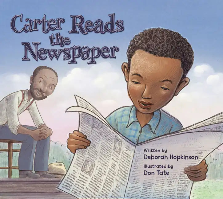 Carter Reads the Newspaper - Hardcover