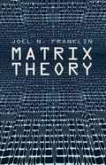 Matrix Theory - Paperback