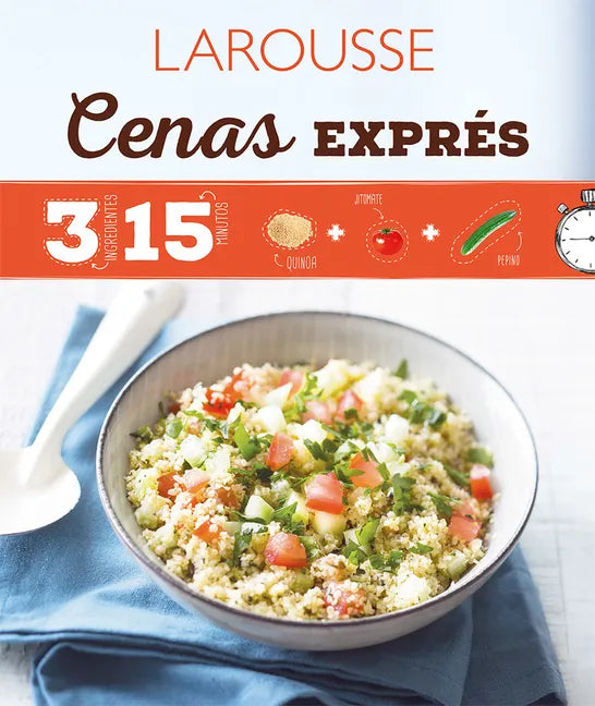 Cenas Exprés: 3 Ingredientes 15 Minutos - Hardcover