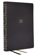 KJV Holy Bible: Paragraph-Style Large Print Thinline with 43,000 Cross References, Black Leathersoft, Red Letter, Comfort Print: King James Version - Imitation Leather