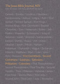 The Jesus Bible Journal, 1 Corinthians - Colossians, Niv, Paperback, Comfort Print - Paperback