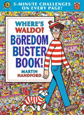 Where's Waldo? the Boredom Buster Book: 5-Minute Challenges: (Hidden Object Activity Book with Search & Find Puzzles, Mazes, Connect-The-Dots, Colorin - Hardcover