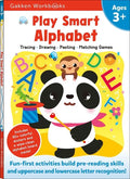 Play Smart Alphabet Age 3+: Preschool Activity Workbook with Stickers for Toddlers Ages 3, 4, 5: Learn Letter Recognition: Alphabet, Letters, Tracing, - Paperback