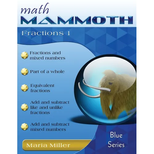 Math Mammoth Fractions 1 - Paperback