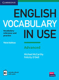 English Vocabulary in Use: Advanced Book with Answers and Enhanced eBook: Vocabulary Reference and Practice - Paperback