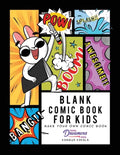 Blank Comic Book for Kids: Make Your Own Comic Book, Draw Your Own Comics, Sketchbook for Kids and Adults - Paperback