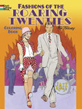 Fashions of the Roaring Twenties Coloring Book - Paperback