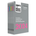 5 Years of Must Reads from Hbr: 2024 Edition (5 Books) - Paperback